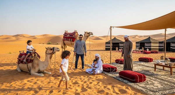 What Makes a Dubai Desert Safari Without Dune Bashing Perfect for Families?